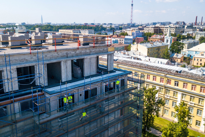 Клиновые строительные леса